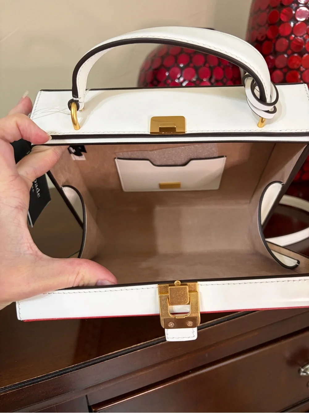 NWT Kate Spade Slice 3D Pizza Box Top Handle Crossbody Bag KB299 MSRP $498